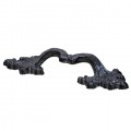 G002 - ROUNDED PATTERN IRON DOOR PULL HANDLE